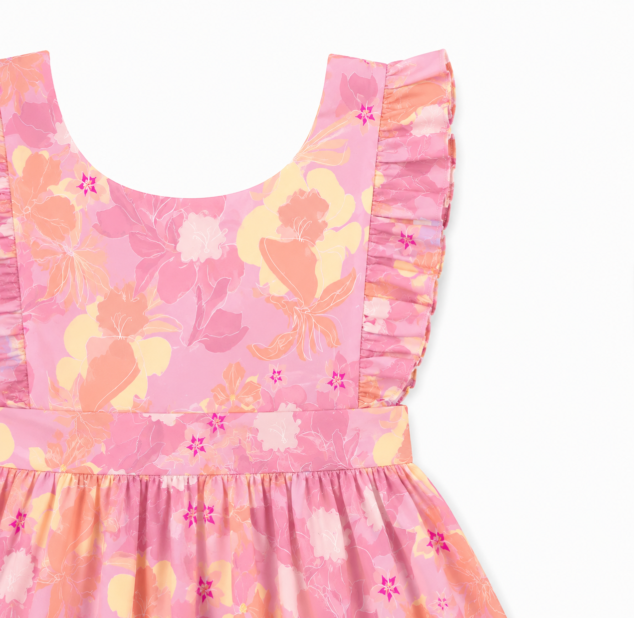 Mia Pink Flowers Dress