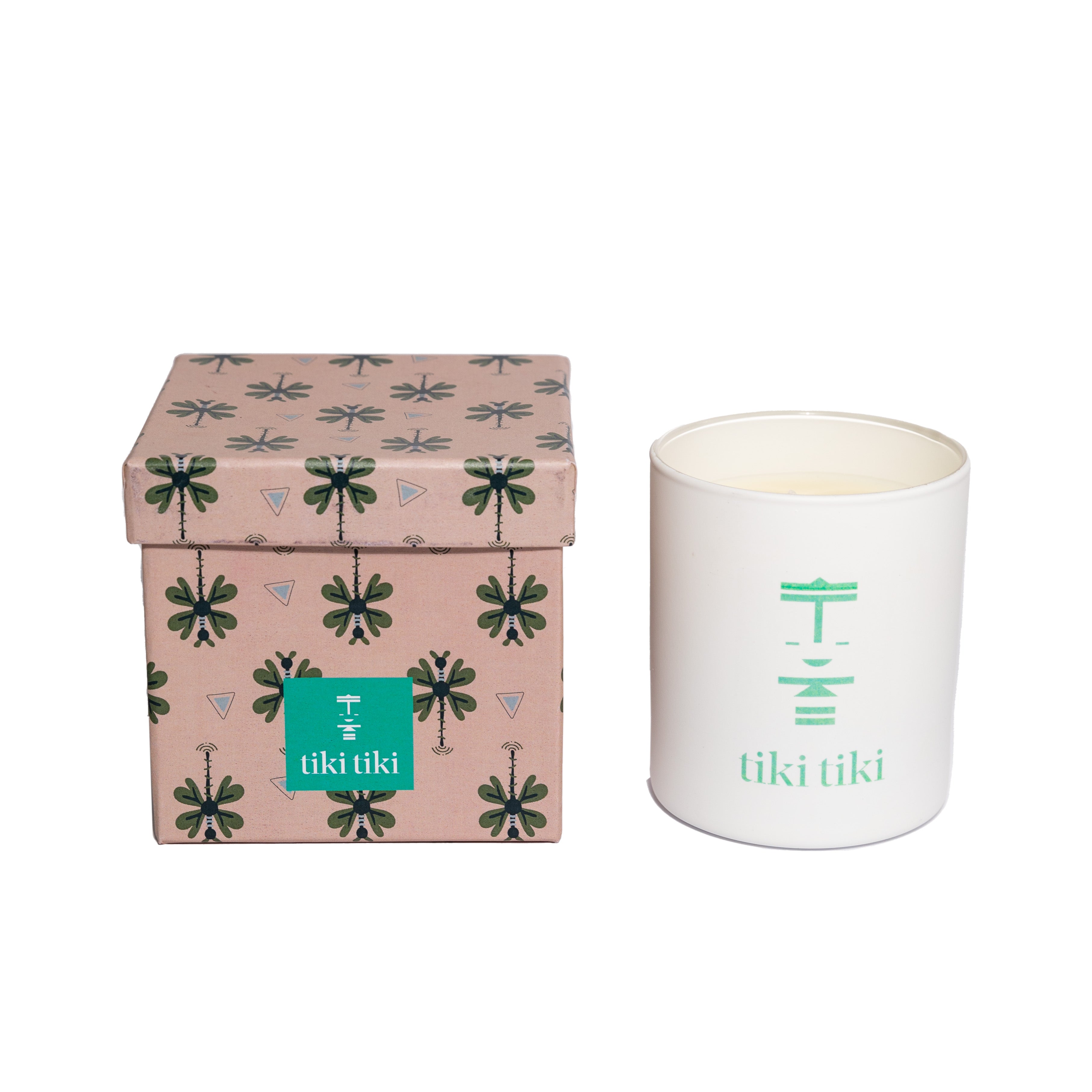 Tiki tiki peach candle