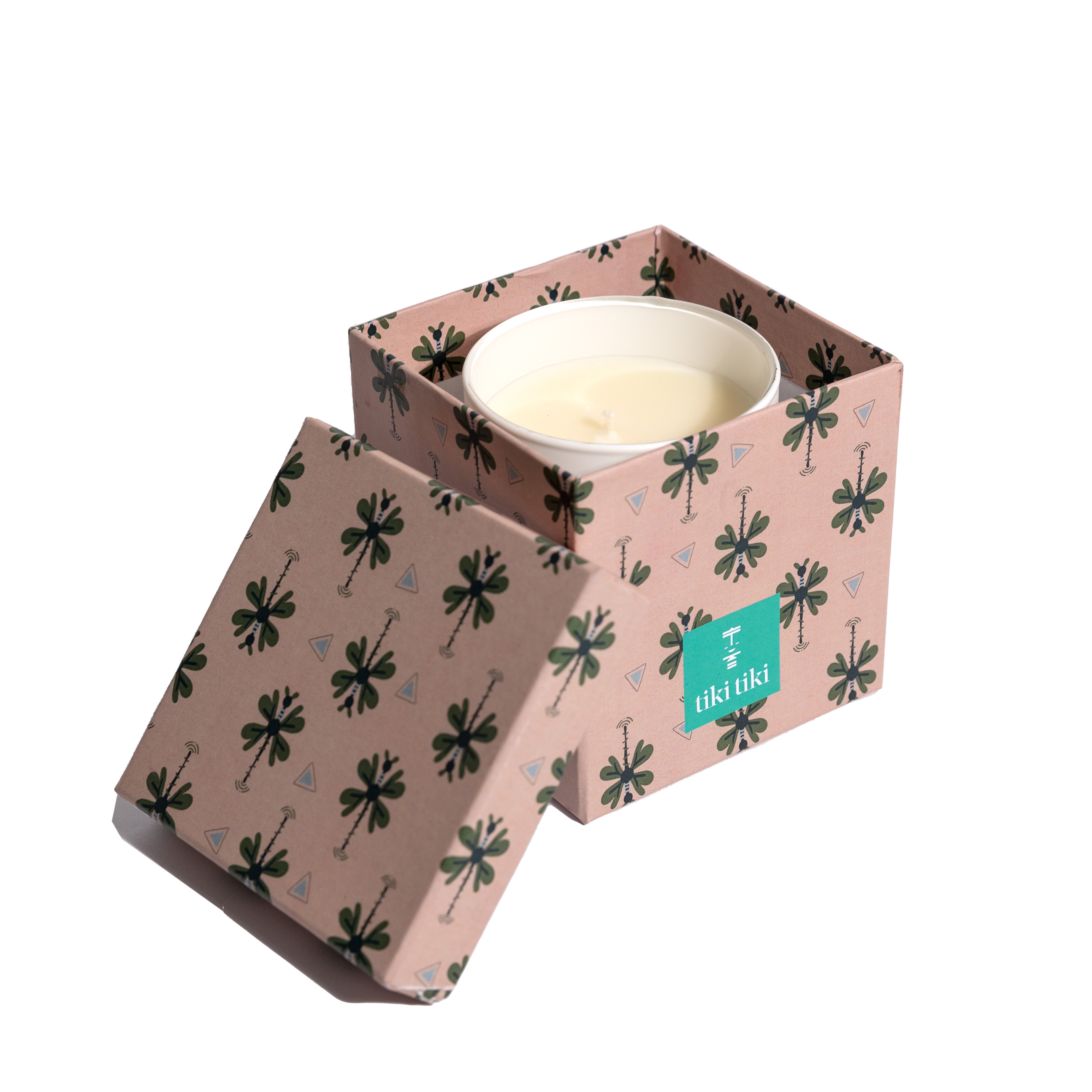 Tiki tiki peach candle