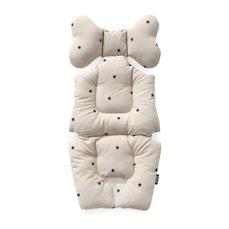 Embroid star - Beige