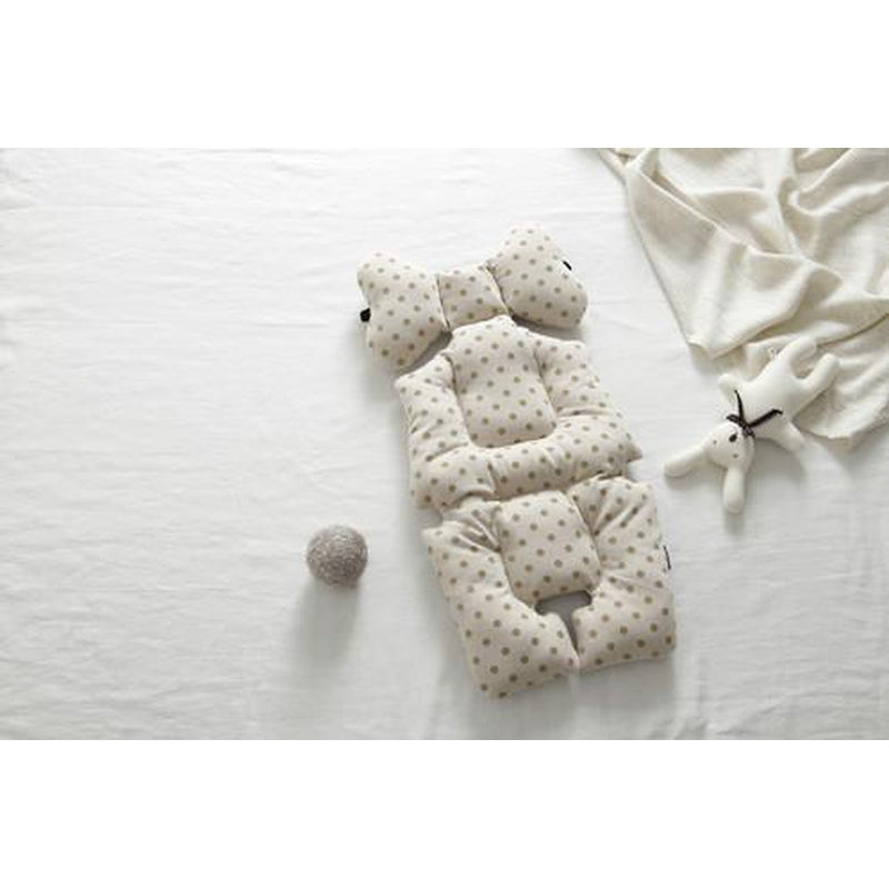 Gold dot - Ivory