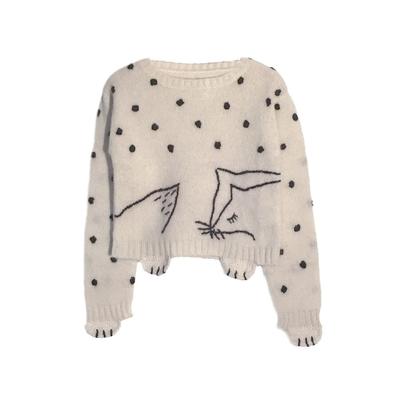 Sweater pois