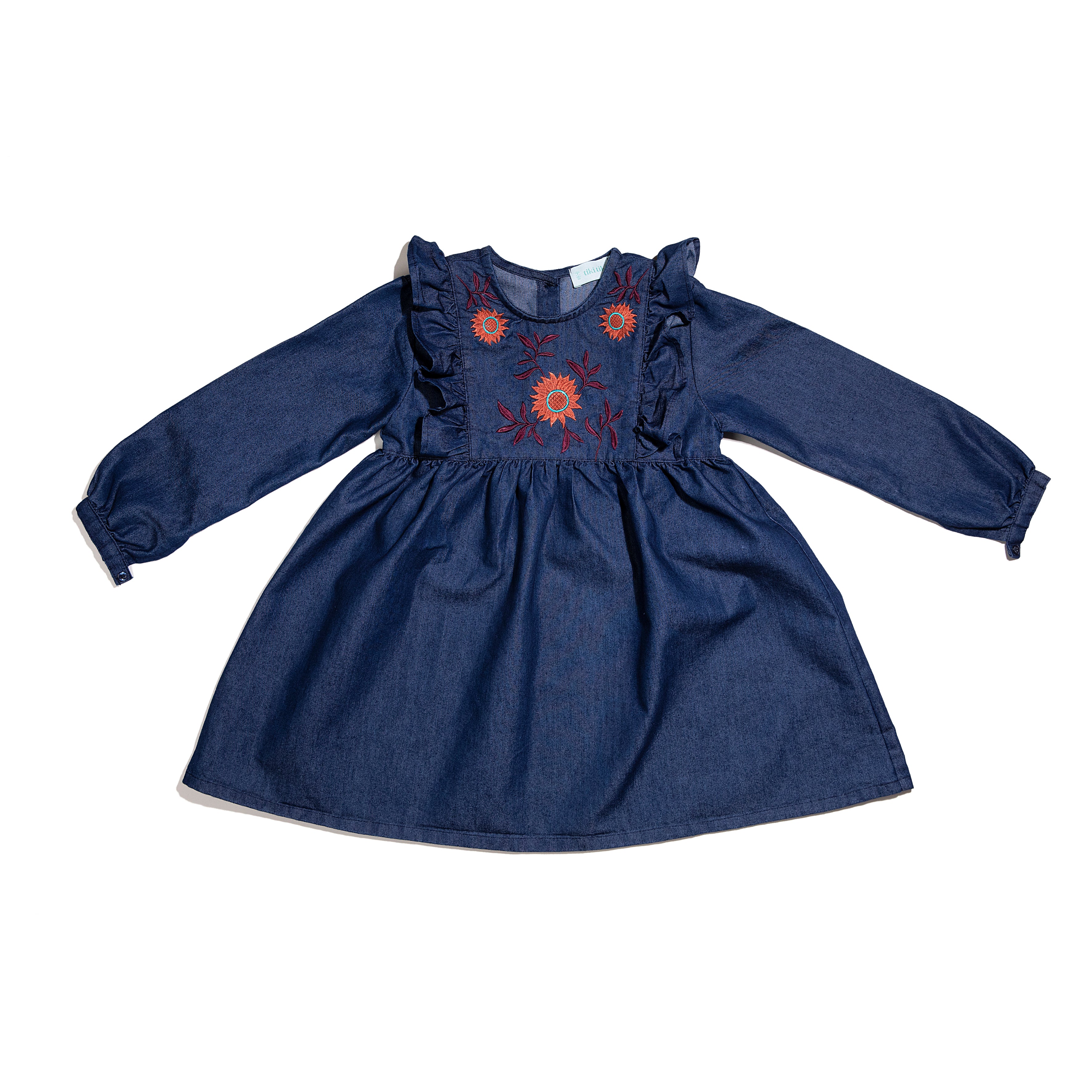Sarah Dress Dark Blue