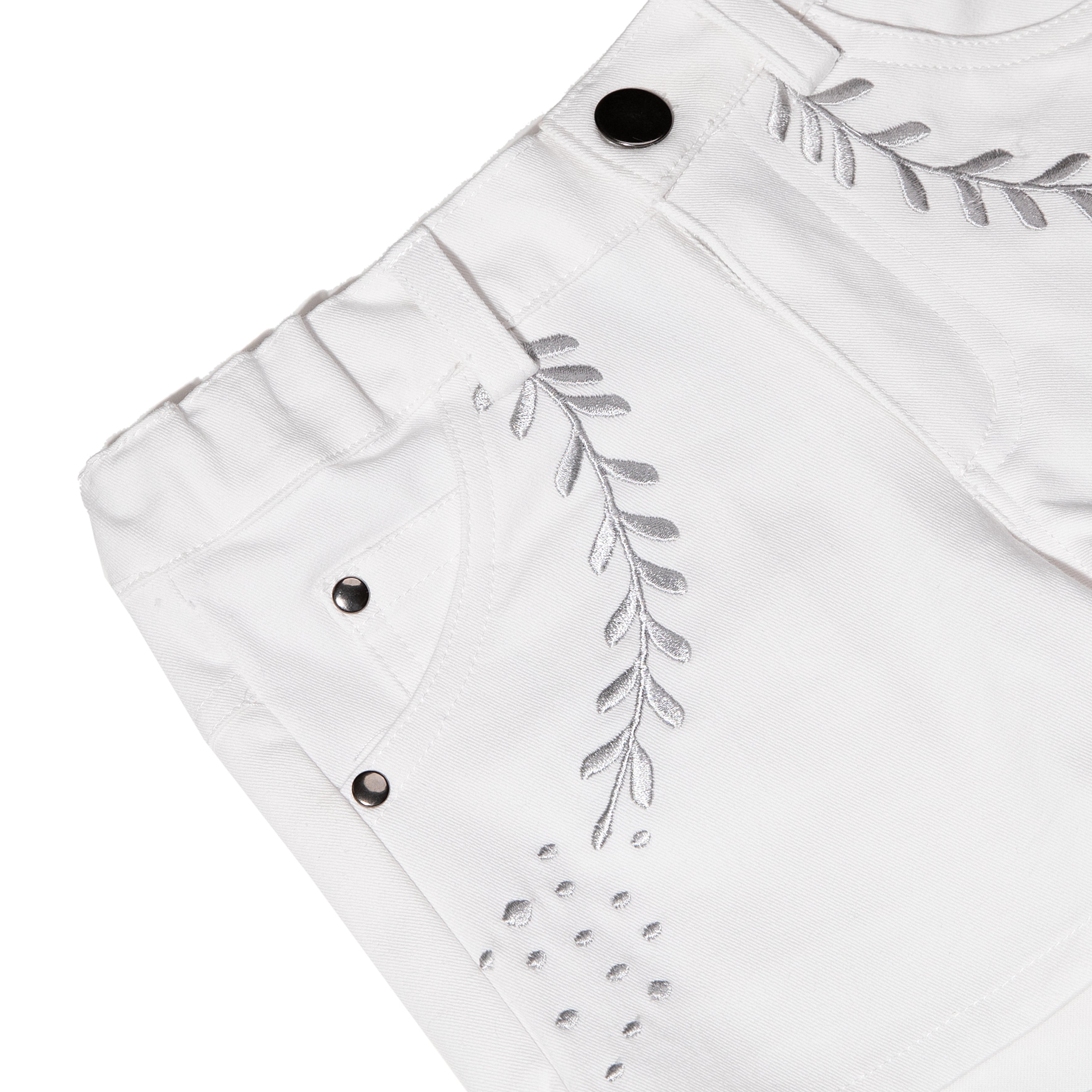 Tiki Short White